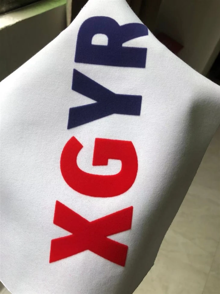 Yoga Wear Flocking Printing